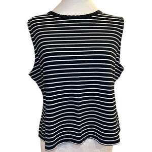 Rachel Zoe Tank‎ Top, XL, Black & White